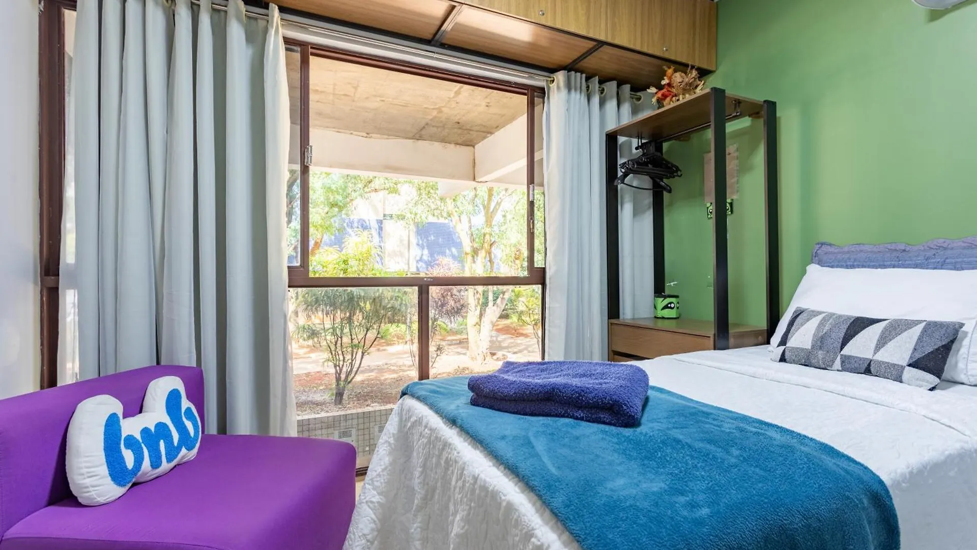 Estudio Aconchegante Na Asa Norte Com Ar-Cond, Wi-Fi E Cozinha Brasilia Apartment